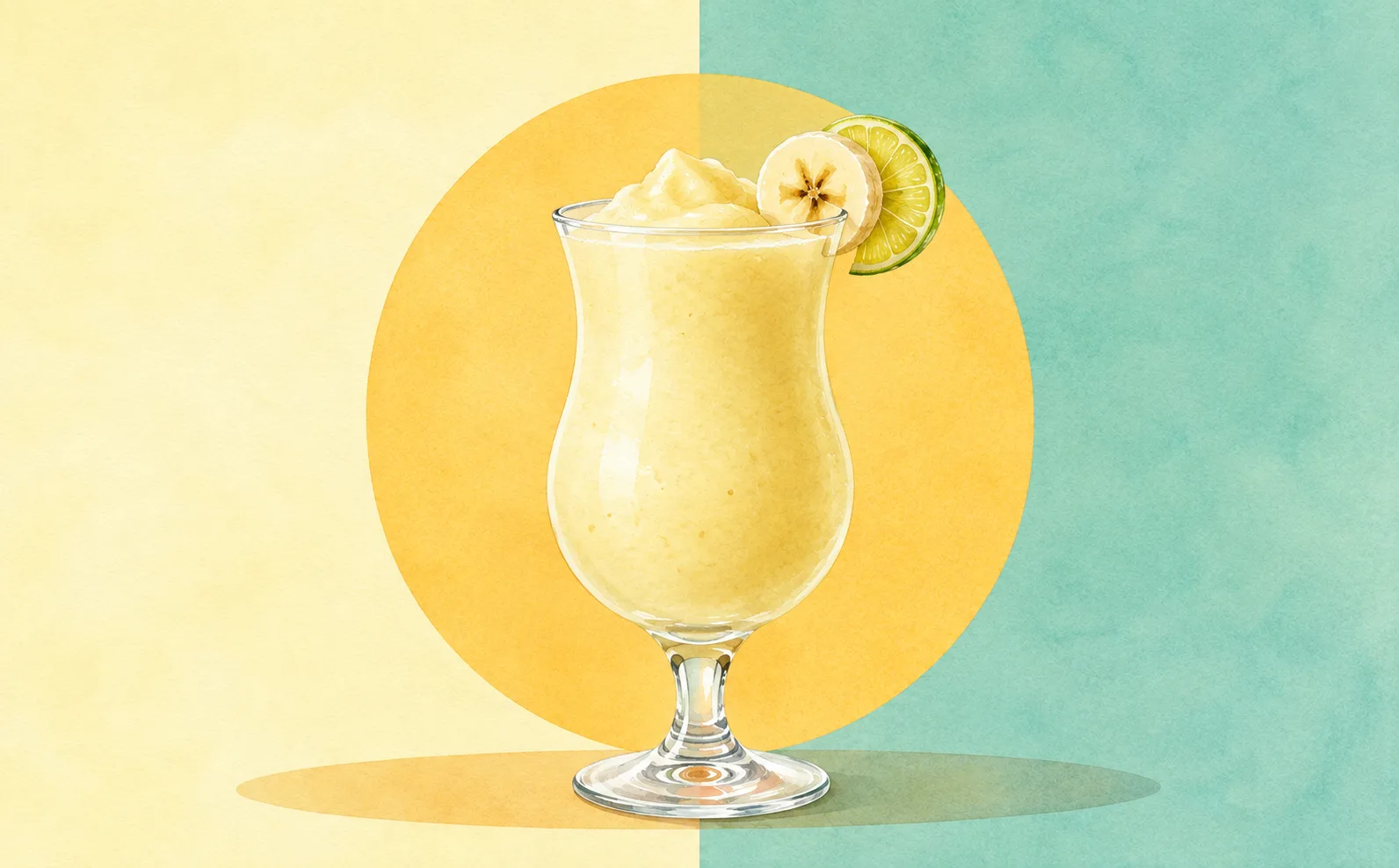 Opskrift på Frozen Banana Daiquiri