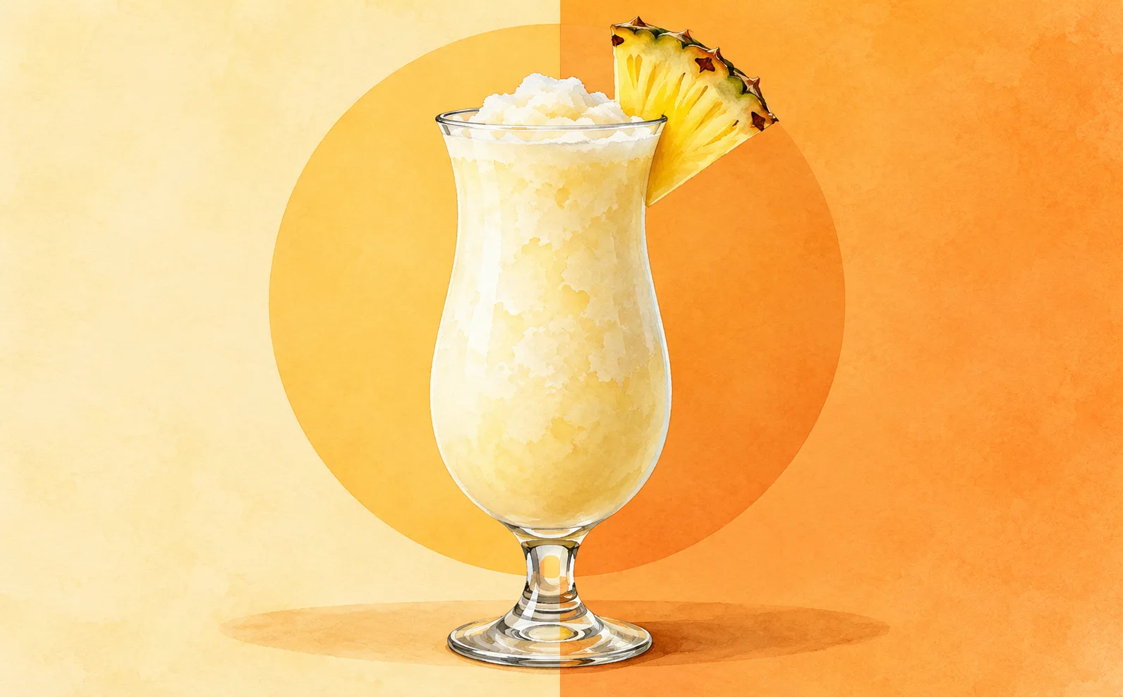 Opskrift på Virgin Piña Colada